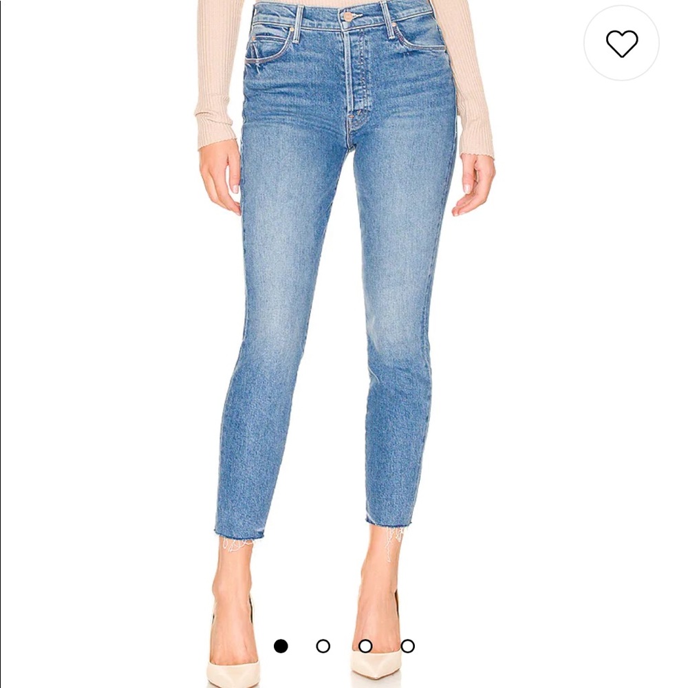 MOTHER The Stunner Ankle Jeans